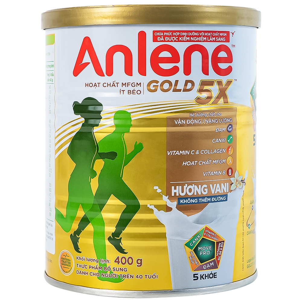 Anlene Gold là loại sản phẩm dinh dưỡng dành cho người lớn và trung niên