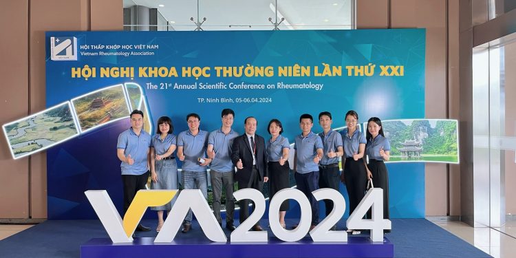 Sản phẩm Arthrys của Công ty Cổ phần Dược phẩm Nutriphar Việt Nam tự hào khi được đồng hành cùng Hội nghị Khoa học VRA 2024