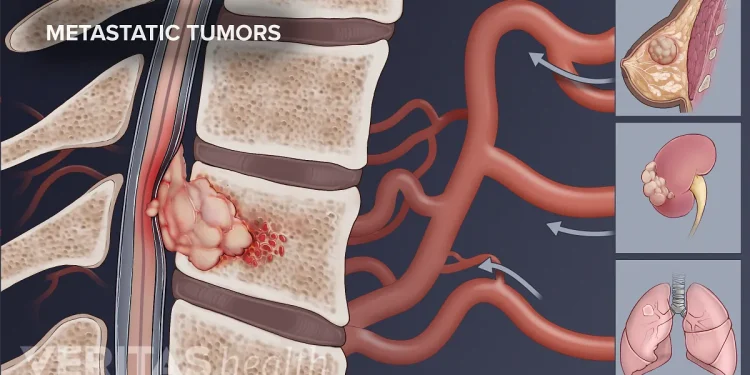 Tế bào ung thư từ cơ quan khác di căn tới xương