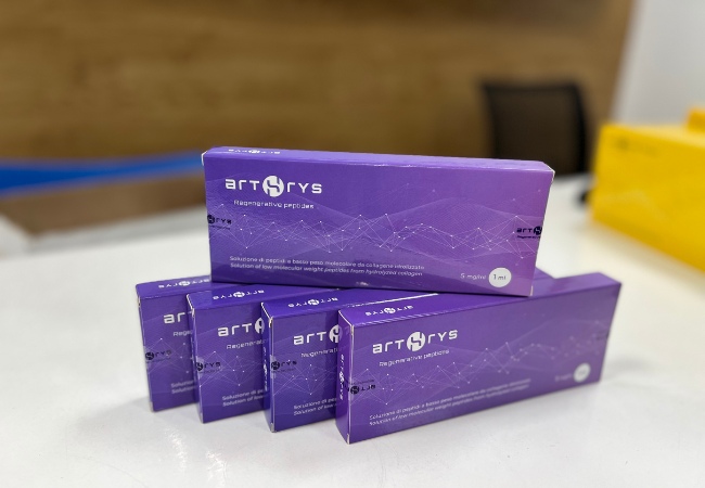 Collagen thủy phân Arthrys là sản phẩm tiêm Cơ Xương Khớp đạt tiêu chuẩn lưu hành châu Âu