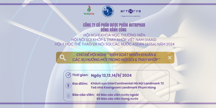 Nutriphar đồng hành cùng Hội nghị khoa học thường niên hội Y học thể thao và Nội soi các nước Asean (ASSA) năm 2024