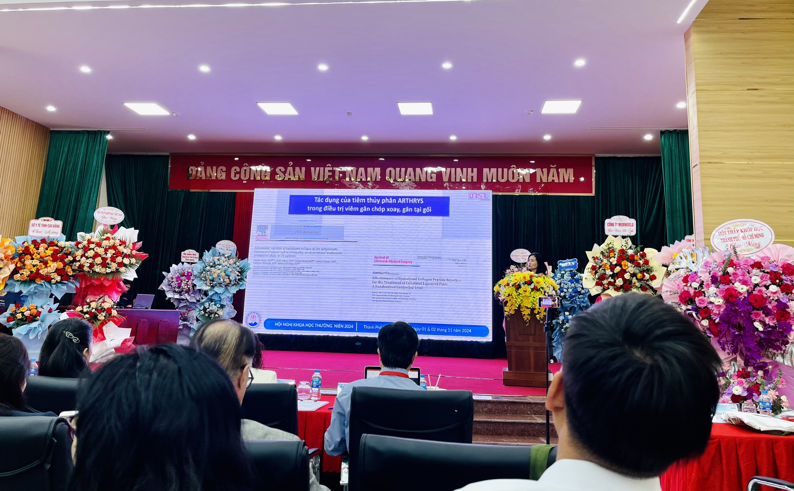 Bài báo cáo của PGS.TS.Nguyễn Thị Ngọc Lan đã chứng minh hiệu quả ưu việt của Collagen thủy phân Arthrys