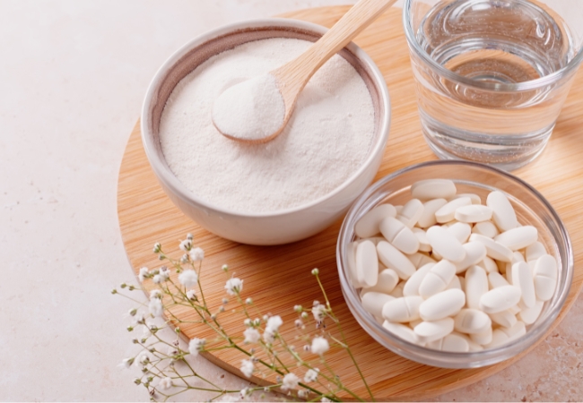 Collagen dạng uống không thể tập trung hết dưỡng chất vào vị trí tổn thương