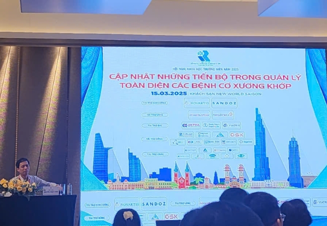 Hội nghị Khoa học thường niên với chủ đề "Cập nhật những tiến bộ trong quản lý toàn diện các bệnh Cơ Xương Khớp"
