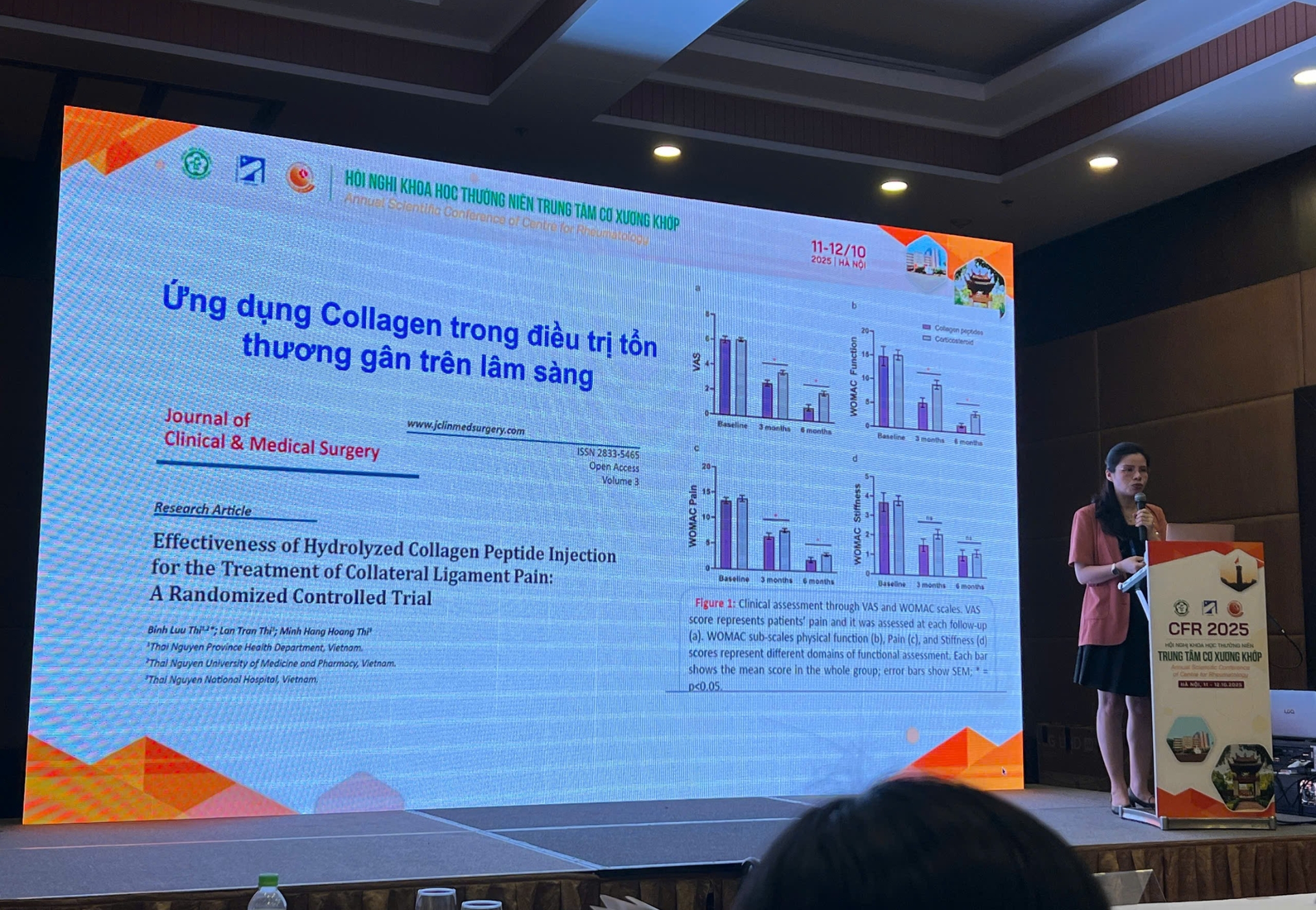 Ứng dụng Collagen trong điều trị tổn thương gân trên lâm sàng